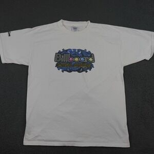 Vintage Billboard Music Awards Shirt Mens XL White MGM Grand 1998 90s Las Vegas